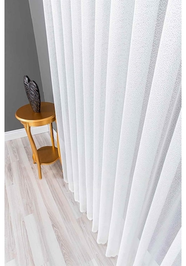 Evdepo Home Kullanıma Hazır Örme Tül Perde (540724560)
