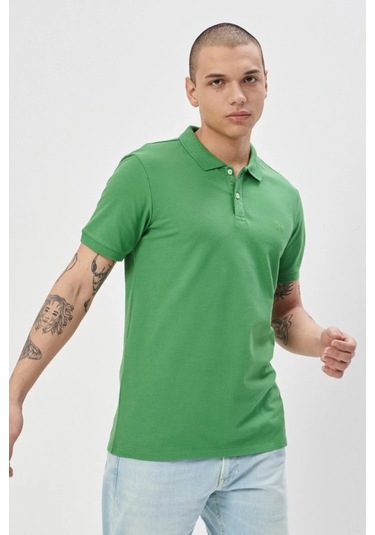 Lee Erkek Yeşil Polo Tişört L211810303 Yeşil