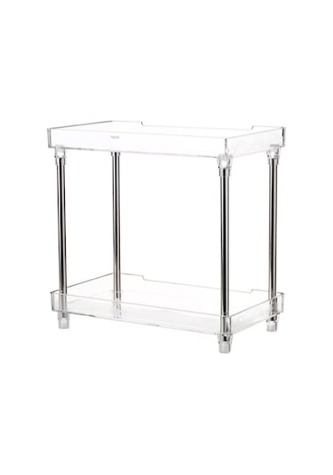 Novahub Şeffaf İki Katlı Banyo Ve Tezgah Organizatörü Kozmetik Saklama Diğer