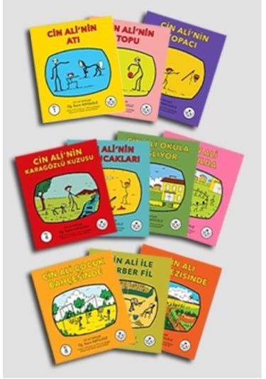 Cin Ali Yayınları Cin Ali Kitap Seti 10 Kitap Takım