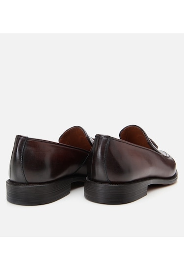 Hotiç Erkek Deri Kahverengi Püskül Detaylı Klasik Loafer 02ayh305270a480 Kahve-brown Kahverengi