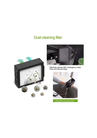 srfn ticaret iRobot Roomba Uyumlu i7 - i7 Plus / E5-E6-E7 Hepa Filtre 3 Adet