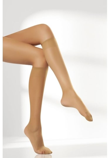 Nbb 9001 Fit 15 Burunlu Dizaltı Çorap 6' Lı