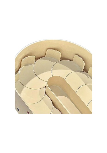 Suntek Döner Tablalı Saklama Tepsisi, Gıda Dolabı Ve Süt Beyazı