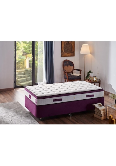 Nironyatak Niron Violet 90X190 Tek Kişilik Gizli Pedli Yatak Full Ortopedik