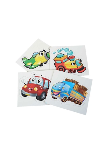 Lc7226 Laço. Baby Puzzle - Taşıtlar / +12 Ay