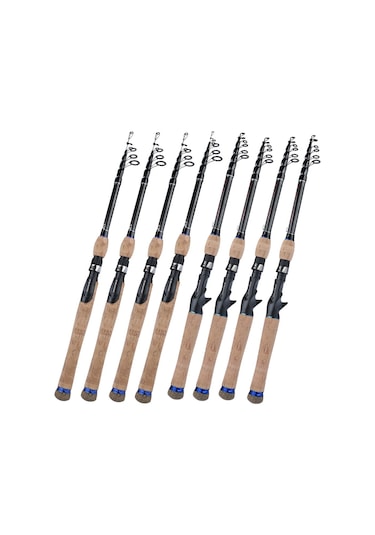 MSO Casting Rod 2.4 M Karbon Fiber Teleskopik  Olta Kamış