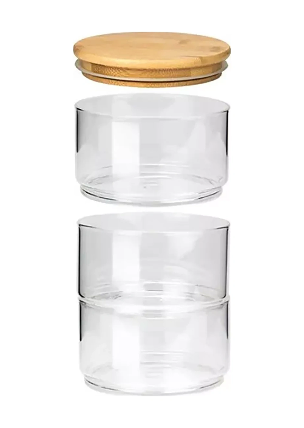 Get&joy Trio 3'lü Cam Kavanoz Seti, 1380 Ml 220787211