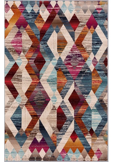 Rovigo Home Dijital Baskı Yıkanabilir Kaymaz Taban Salon Halısı Rvg0628 Bej