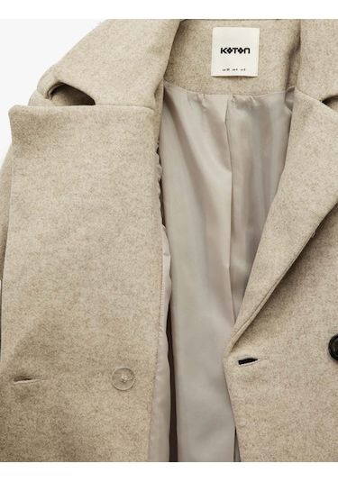 Koton Vizon Kadın Kaban 6wak00094ew Vizon