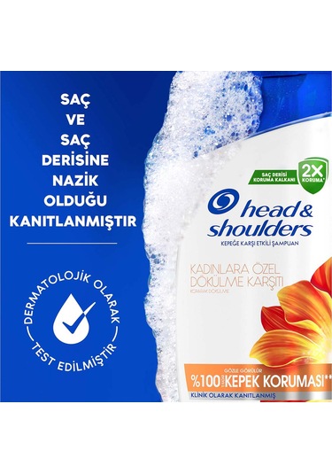 Head & Shoulders Kadınlara Özel Saç Dökülmelerine Karşı Etkili Şampuan 330 ML