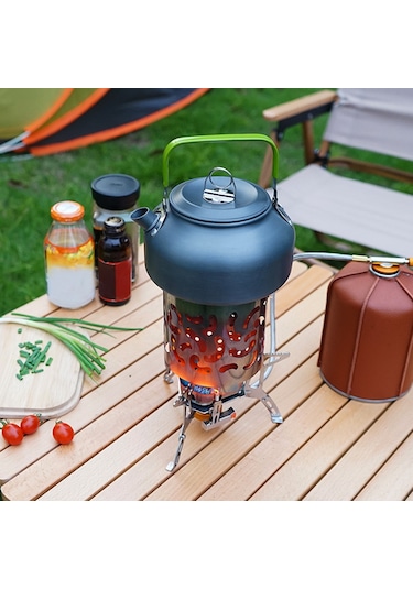 Yunboo Stainless Steel Çadır Isıtıcı - Taşınabilir Mini Isı Kaynağı, Evrensel Kullanim Kamp, Piknik, Bbq - 276g Hafif Tasarım Çok Renkli
