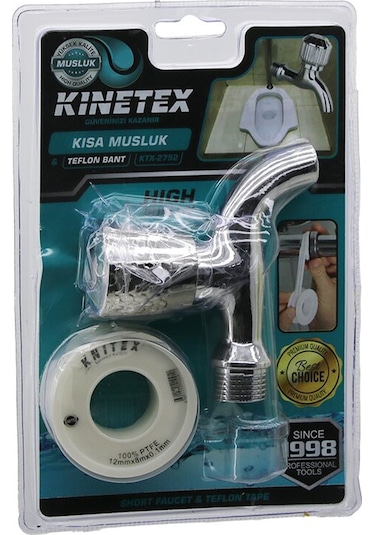 Kısa Musluk Ve Teflon Bant 5311 Standart