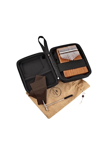 Meinl Sonic Energy Kl1708h Sound Hole C Major 17 Note Kalimba Mahogany Matte
