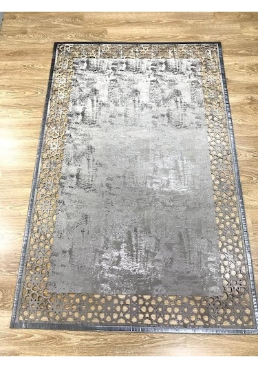 Hoom Rugs Deri Halı 04 Vizon Bronz Dekoratif Deri Halı