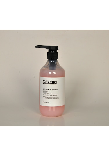 Zaymın Tuzsuz Keratin & Biotin Şampuan 500 ML