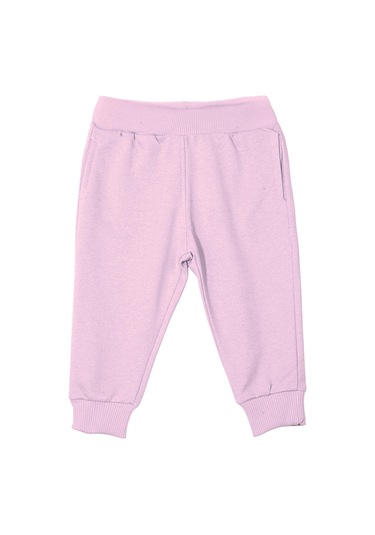 İki İplik Eşofman Altı Pembe