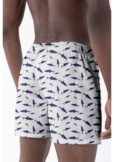 Daag Erkek Deniz Şortu Beyaz