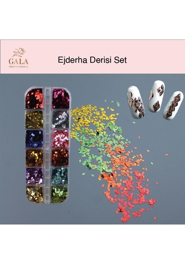 Gala Professional Ejderha Derisi Seti 12'li