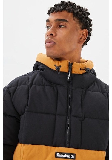 Timberland Progressive Utility Pullover Puffer Erkek 1/2 Fermuarlı Kapüşonlu Şişme Mont Taba-siyah Taba Timberland Progressive Utility Pullover Puffer Erkek 1/2 Fermuarlı Kapüşonlu Şişme Mont Taba-siyah Taba