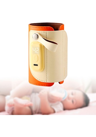 Homyl Biberon Isıtıcı Taşınabilir Isıtma Süt İş Turuncu