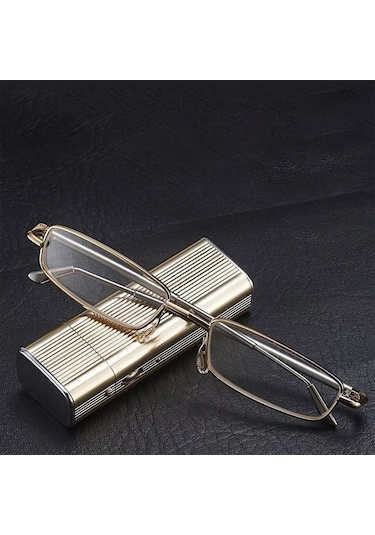 Suntek Yaylı 150 Derece Saklama Kutulu Katlanır Okuma Gözlüğü