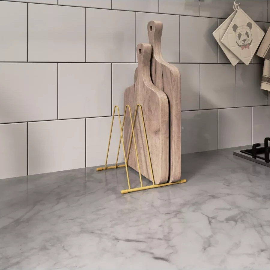 Najdı Mutfağınız İçin Bıçaklık Ve Kesme Tahtası Askısı 253925282 Altın Rengi