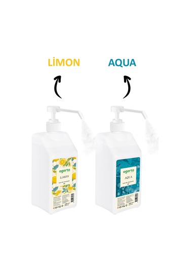 Agarta 80 Derece Püskürtme Valfli Limon Kolonyası 1 L