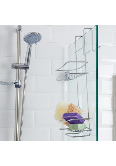 Suntel Duşakabin Şampuanlık - Gri Gri