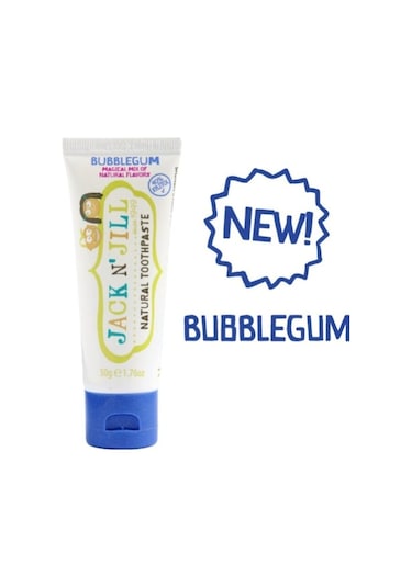 Jack N'Jill Bubblegum Sakız Aromalı Doğal Diş Macunu 50 G