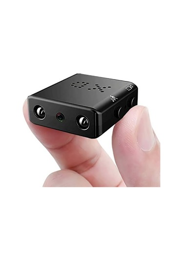 Geeroyoo Mini Gece Görüşlü Ir-cut Akıllı Spor Kamerası, Hd Çekim, Usb Kablolu, Kullanım Kılavuzu Ve Tf Kart Okuyucu Dahil Siyah