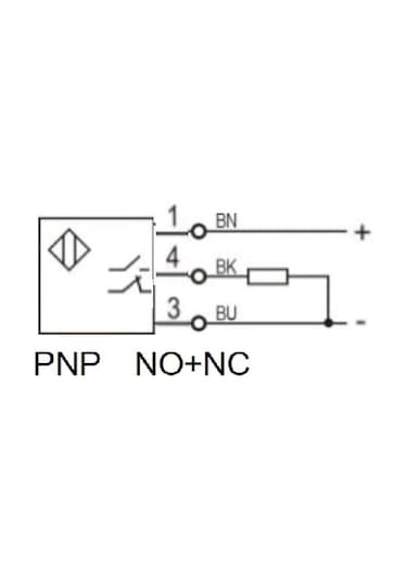 Sick Wl100-2p3429 6052385 ,kübik/3mt Pnp-no/nc M8-3p Reflektör Fotosel