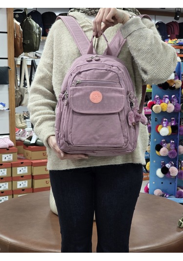 My Polo 2114-8675 Kadın Krinkıl Kumaş Çok Gözlü Astarlı Petli Su Gülkurusu