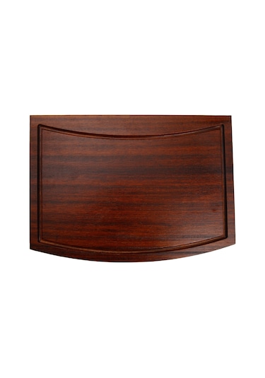 Tek Kenarı Oval Tahta 27x38 Cm
