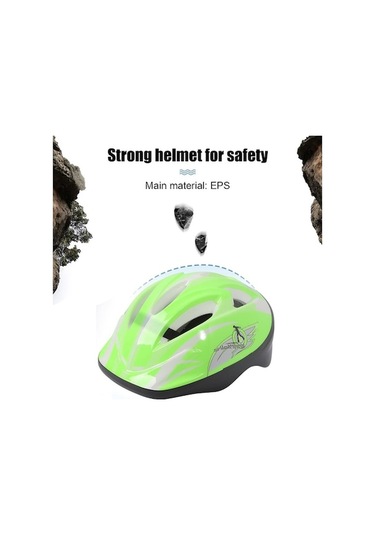 Trendooze Sporları Mavi Mavi Kaskları Kaskları Karikatür Drop Doğa Çocuk Bisiklet Binme Anti Yl Mavi