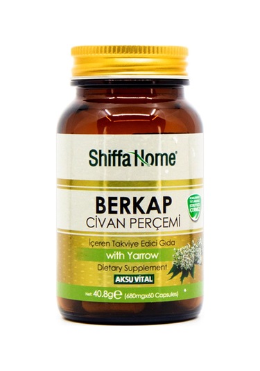 Shiffa Home (Aksuvital) Berkap Civan Perçemi 680 MG 60 Kapsül