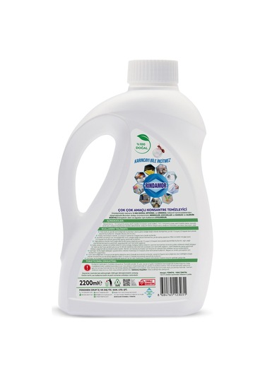 % 100 Doğal Çok Çok Amaçlı Konsantre Temizleyici- Organik Portakal Yağlı