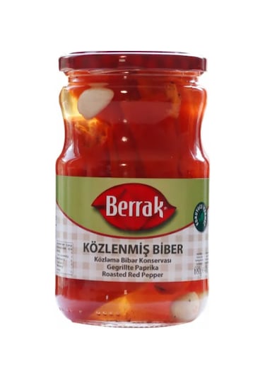Berrak Közlenmiş Biber 680 G