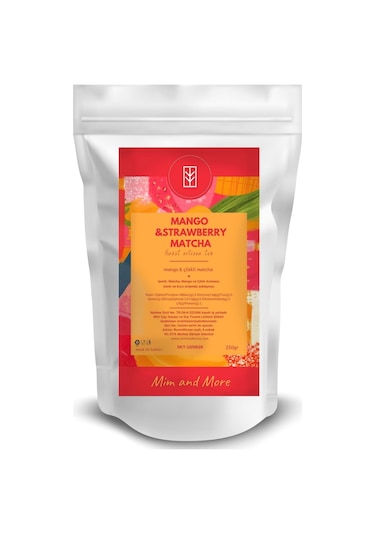 Mim and More Mango & Strawberry Matcha 25 G
