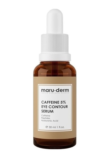 Maruderm Caffeine %5 + Peptides + Hyalüronik Asit Göz Çevresi Serumu 30 ML