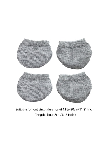 Homyl Bagaj Bavul Tekerlekleri Çoraplar Basit Tekerlekli Gri Gri