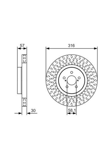 Subaru Forester 2.0Td 2012-2019 Bosch Ön Disk 2 Adet