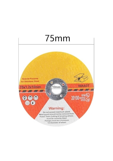 Kesme Diskleri Çapı 75mm/3\'\' Fiber Takviyeli Reçine