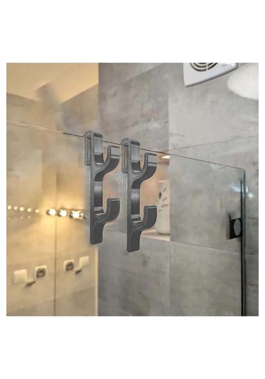 Cama Geçmeli Duşakabin Askısı 2 Adet