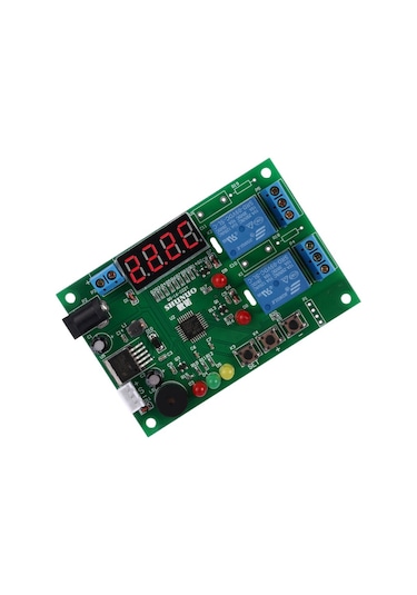 Dc 5V-24V Dijital Akıllı Sıcaklık ve Nem Kontrol Termostat Modülü