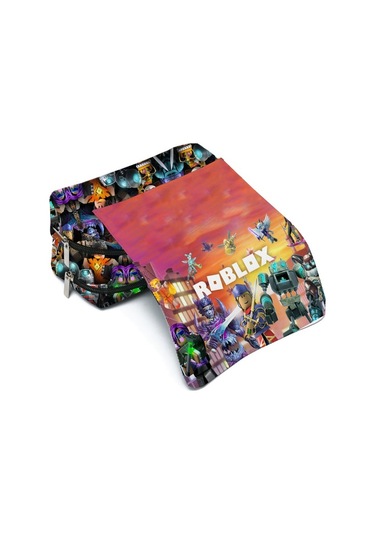 Agoodshop Roblox Sevimli Büyük Kapasiteli Kalem Kutusu Ad-4002