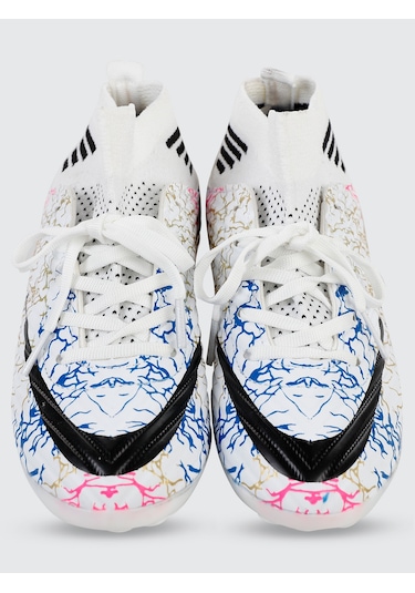 Civil Sport Erkek Çocuk Halı Saha Ayakkabısı 31-35 Numara Beyaz-altın Beyaz-altın