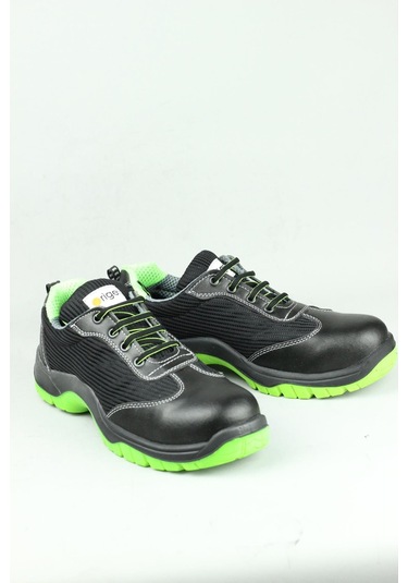 Rigel Anorak 1020 Bağcıklı Kompozit İş Ayakkabısı-12447 Siyah