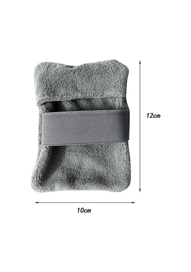 Dolıty 2x Kum Temizleme Çantası Açık Hava Su Küçük-gri Gri