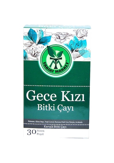Tabiat Market Gece Kızı Karışık Bitki Süzen Poşet Çay 30 x 2 G